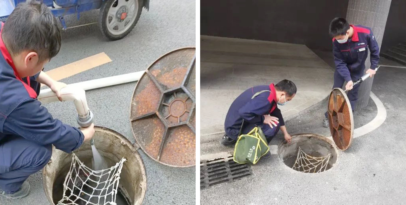检查水质及疏通管井.jpg